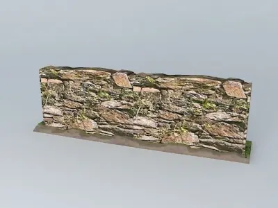 Eco Rail 3D WallOld Steam Days Free 3D model
