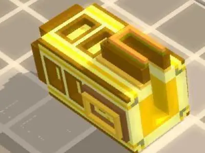 Low poly desert shrine Free low-poly 3D model
