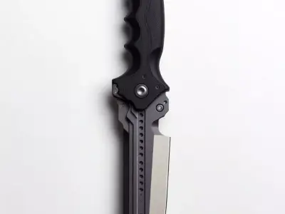 tactical dagger 3d model 3D model