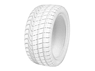 Tire 16 3D model
