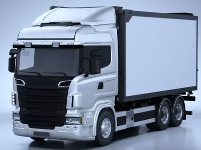 Generic Swedish Truck 01 3D model
