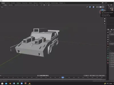 WATCHCAR armored vehicle Free 3D model