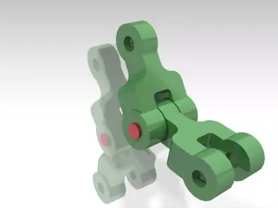 assamble metal part Free 3D model