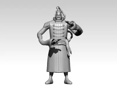 Scratchmen Apoo - Onpiece - split part 3D print model