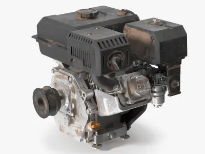  Used 212cc OHV Gas Engine Manual Start 
