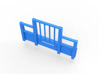 Moose bumper for semi truck V4 Scale 1 to 25 3D print model