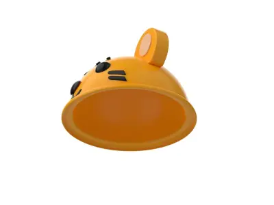 Tiger Hat Cute Low-poly 3D model