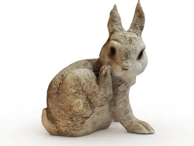 3D model Rabbit ornament 3D model