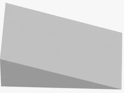 Skate Ramp - Fun Box 07 Free 3D model