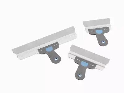 Spatula For Putty 04  Low-poly 3D model