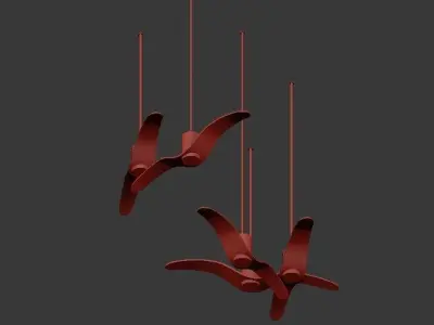 Brokis Night Birds 3D model purchase
