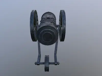 Field Cannon  3D model