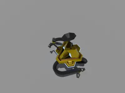 miner robot Free 3D model purchase