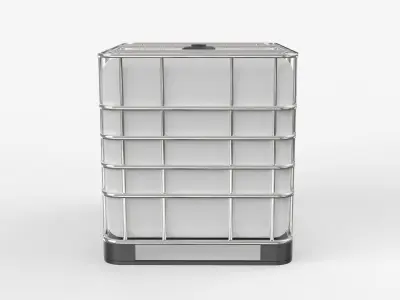 IBC Water Tank Container 3D model