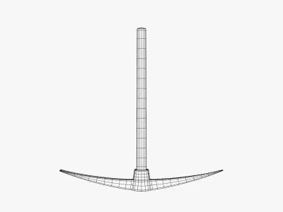 Pickaxe 3D model get
