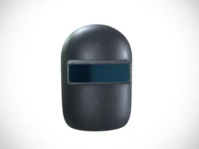 welding mask 3D model buy