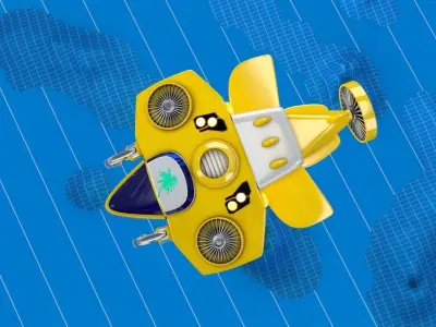 Submarine Capital Ship 3D model