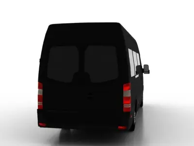 Mercedes Benz Sprinter L4H2 2009 Passenger EU 3D model