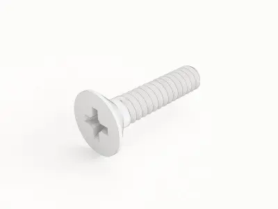 Screw 105 3D model