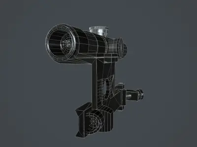PU Scope Low-poly 3D model purchase