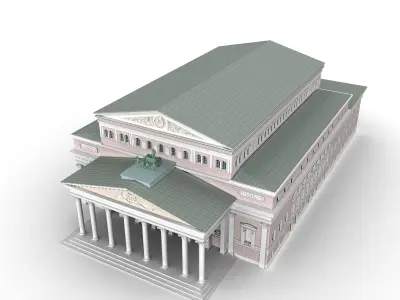 Bolshoi Theatre 3D model purchase