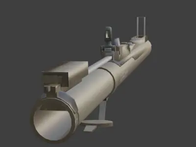 weapon law m72 Low-poly 3D model