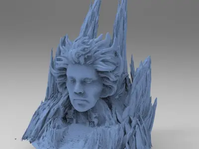 Fallen Angel cliffs 2  3D model