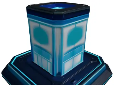 SciFi Energy Core Display 3D model