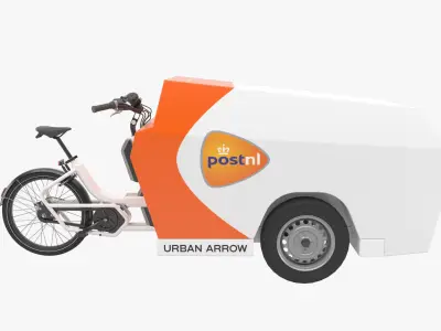 3D Urban Arrow Tender PostNL 3D model