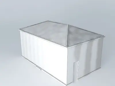 Eco Rail Platform Building Dummy! Old Steam Days Free 3D model purchase