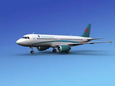 Airbus  A320 First Choice 3D model