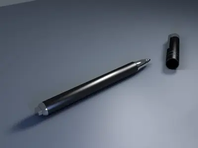 pen  cap 3D model