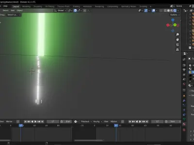 Lightsaber 3D model