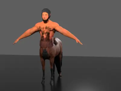Centuars Realistic Animal 3D model