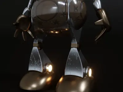 Robot 3D model 79