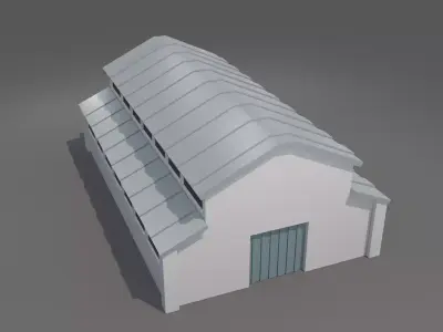Warehouse Interior Free 3D model