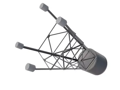 Water Storage Tank 3D model