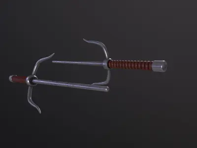 Sai 3D Model Low-poly 3D model