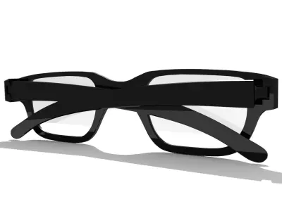 Eyeglasses 3D model Free low-poly 3D model