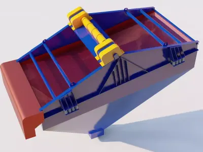 banana screen 3D Model 3D model