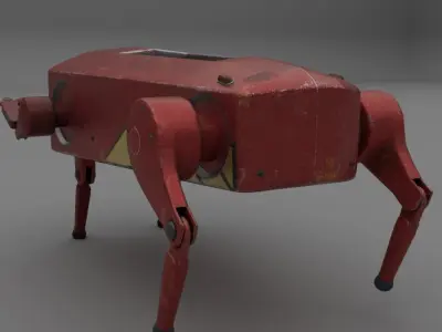 working robot  3D model