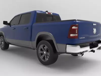 Dodge 1500 Laramie 2019 3D model