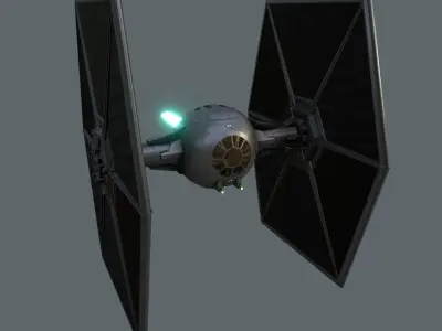 Tie Fighter Star wars 3D model