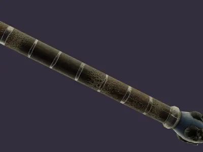 The Skull Hammer Low-poly 3D model