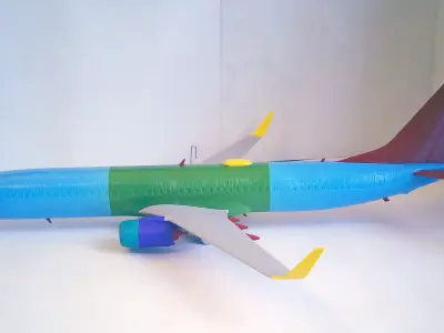 171213 Model kit Boeing 737-900 Sharklet Down 3D print model
