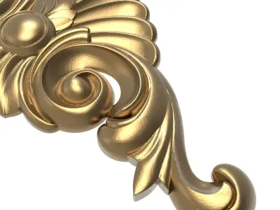  decorative pattern ready for 3D printing 3D model 485