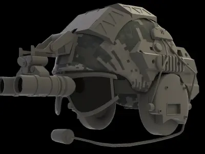 army helmet 3D model buy
