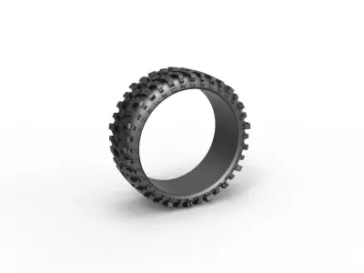 Rock bouncer Ring 3D print model