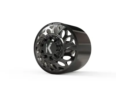 FRONT KG1 KD007-1 DUALLY WHEEL 3D MODEL 3D model
