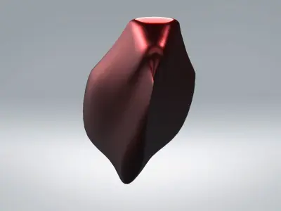 Kayak canoe 3D model